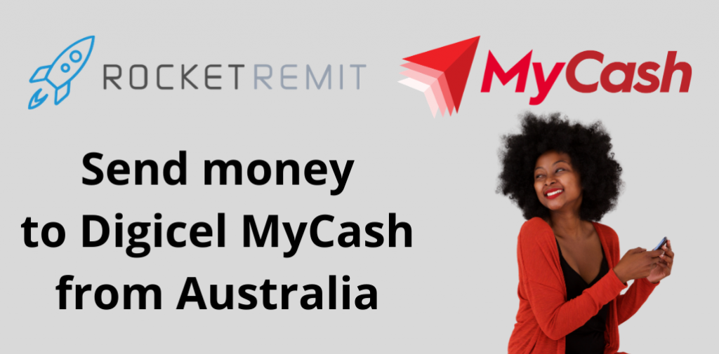 Send money to Digicel MyCash Easyly (3) Rocket Remit