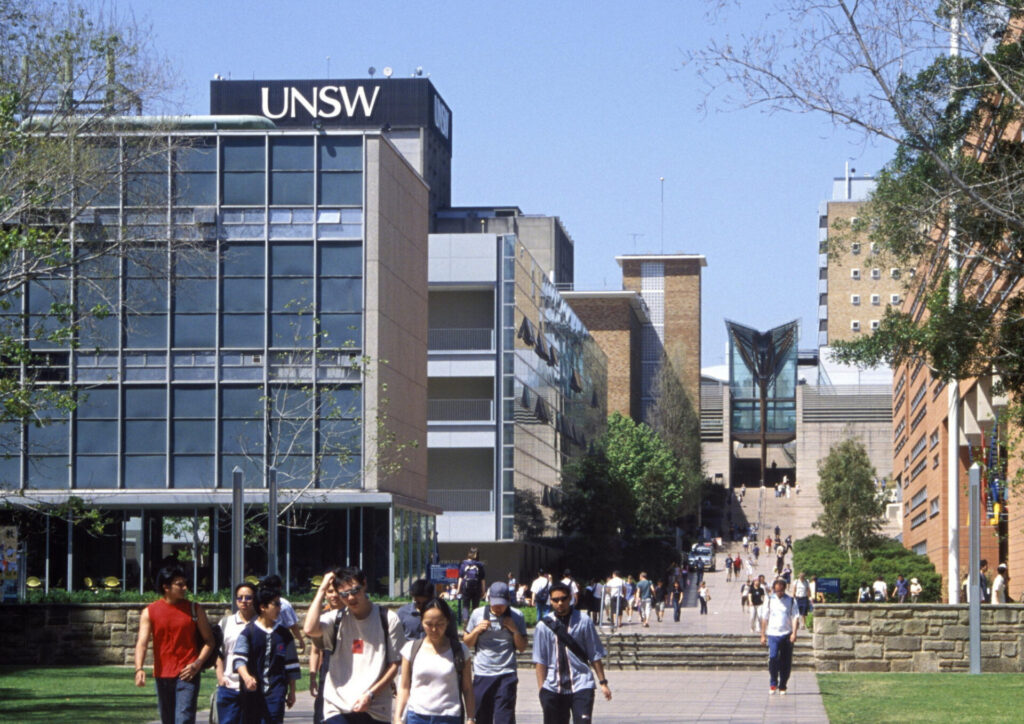 entrance of University of New South Wales (UNSW Sydney)
