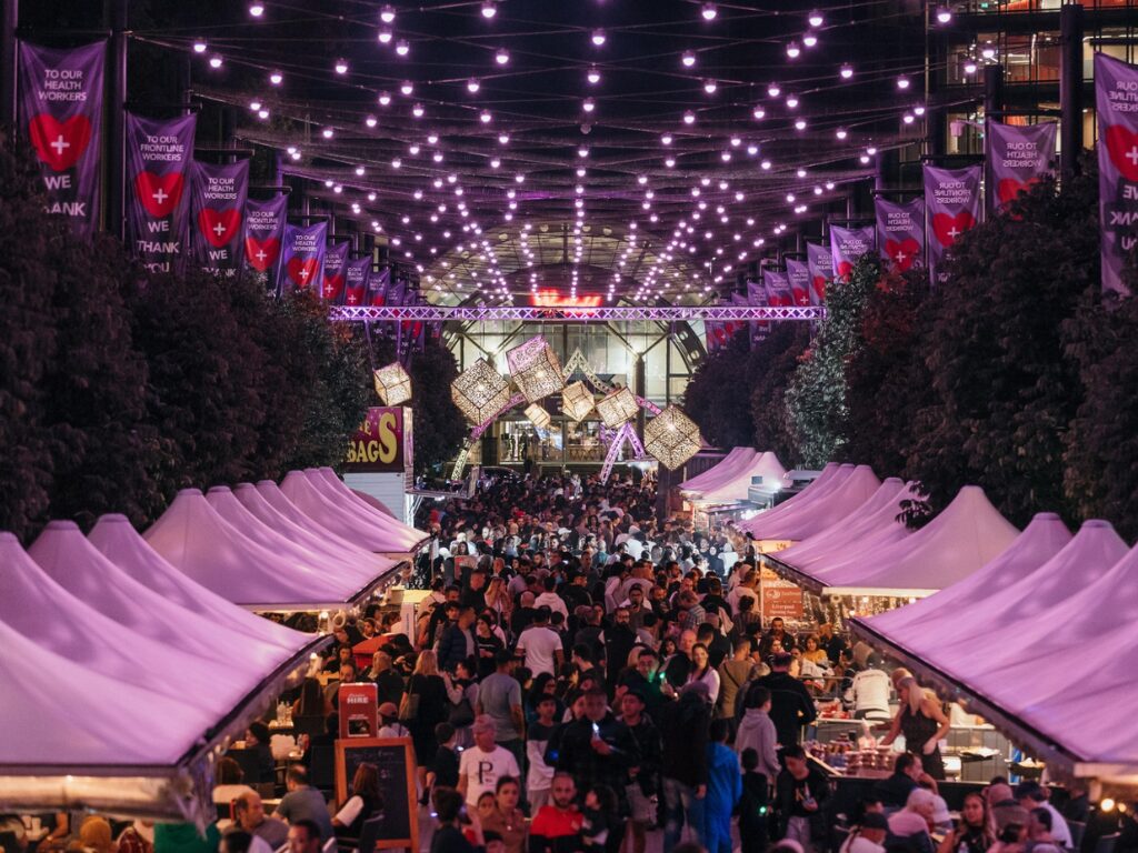 Ramadan night market in Sydney