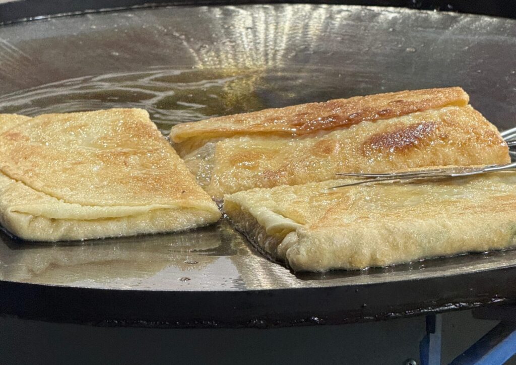 Murtabak. Lakemba Ramadan night market 2026 in Sydney