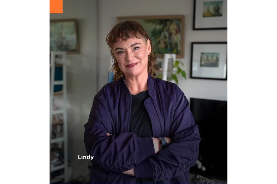 Lindy, who was scammed after a phishing text and phone call